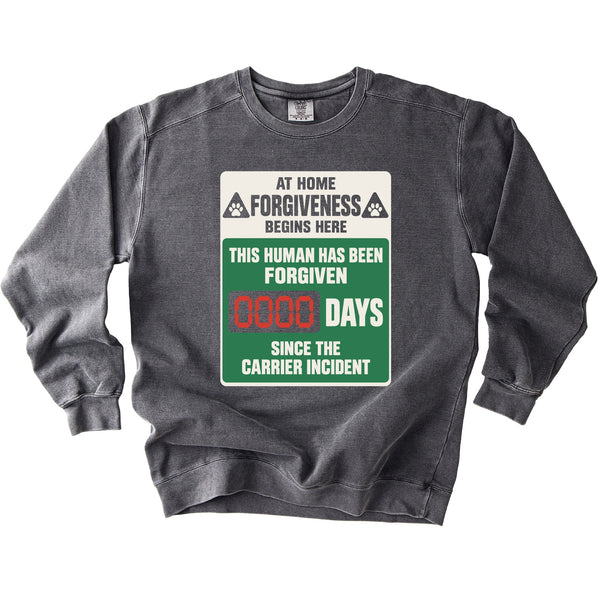 0000 Days Since Sweatshirt - Rogue Cat Club