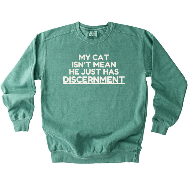 Discernment Sweatshirt - Rogue Cat Club