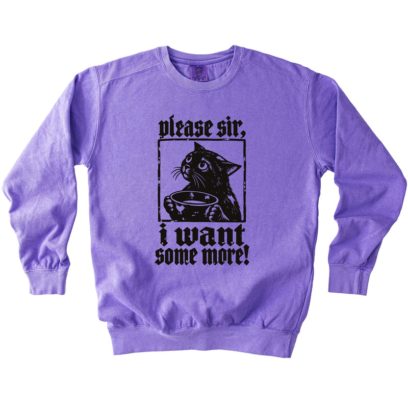Please Sir Sweatshirt - Rogue Cat Club