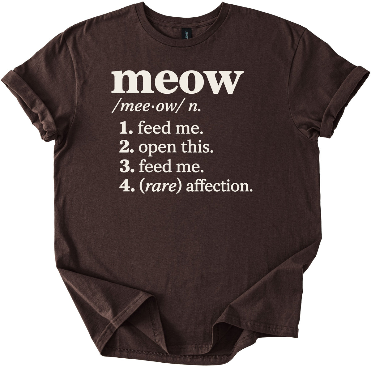 Meow Definition Tee - Rogue Cat Club
