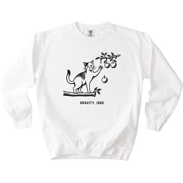 Newton Cat Sweatshirt - Rogue Cat Club