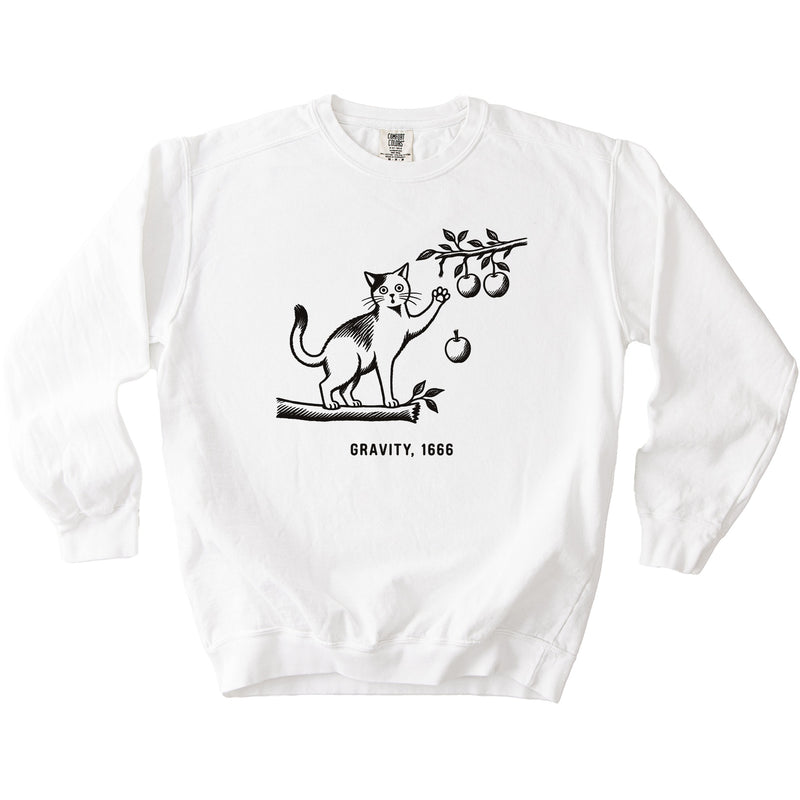 Newton Cat Sweatshirt - Rogue Cat Club