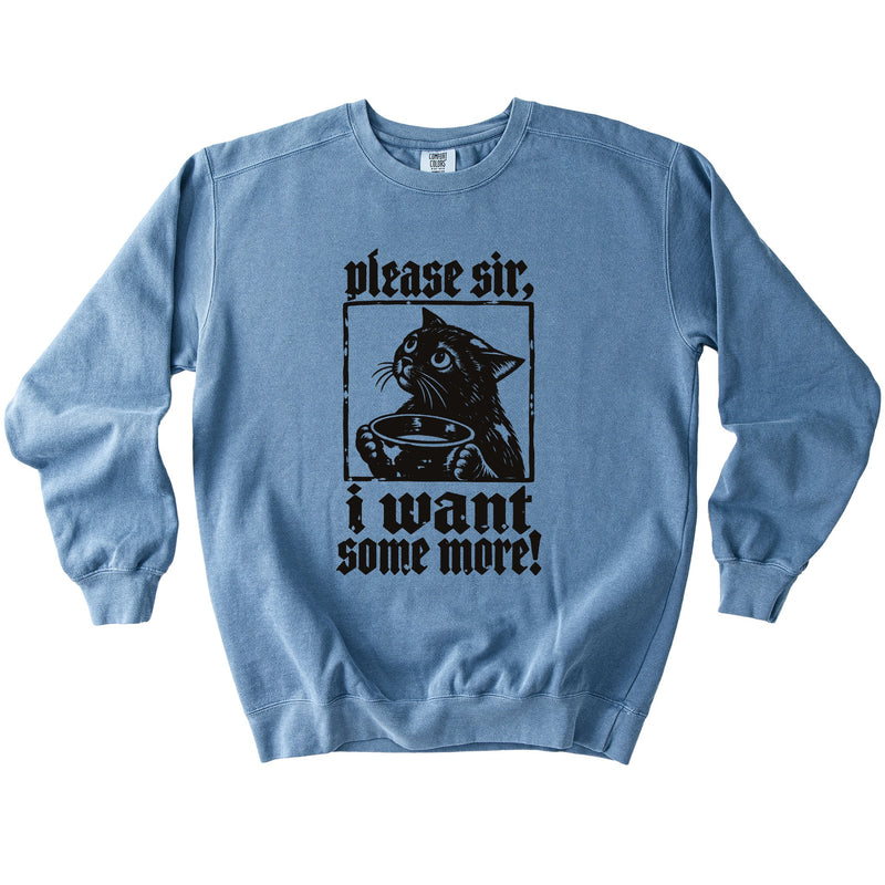 Please Sir Sweatshirt - Rogue Cat Club