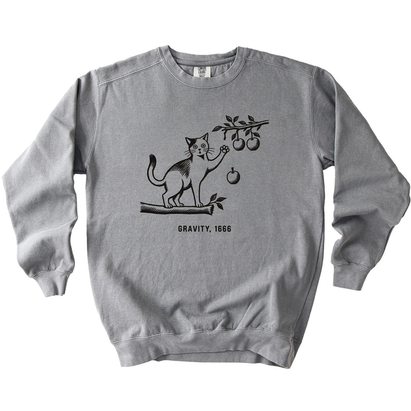Newton Cat Sweatshirt - Rogue Cat Club