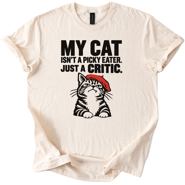 Just A Critic Tee - Rogue Cat Club
