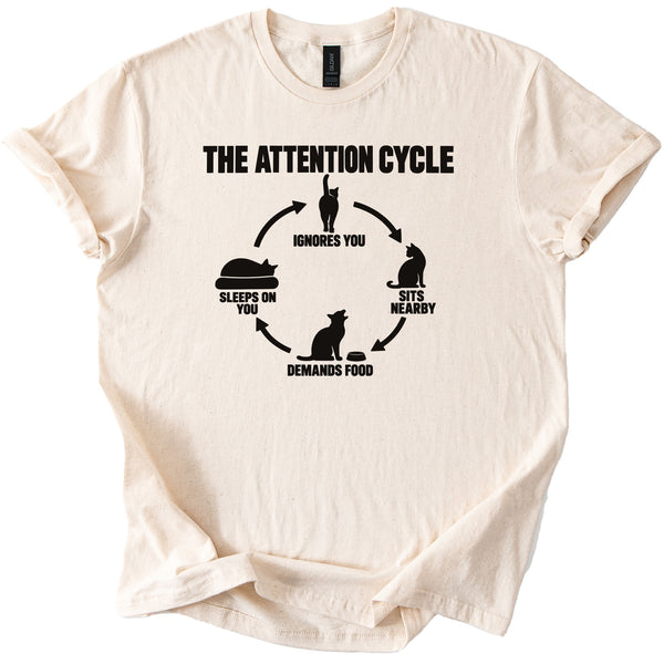 Attention Cycle Tee - Rogue Cat Club