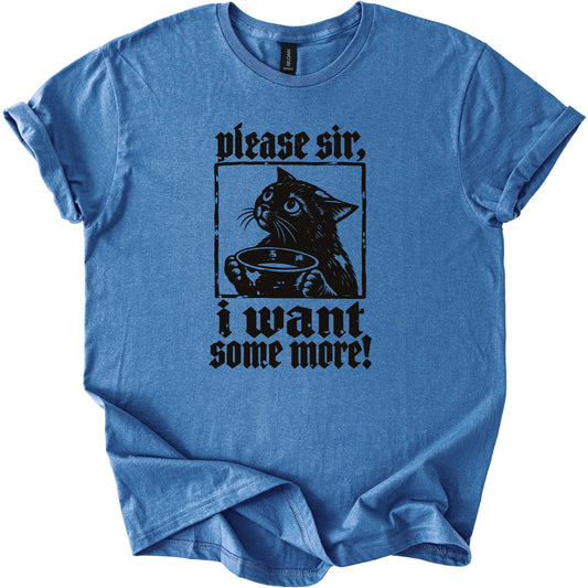 Please Sir Tee - Rogue Cat Club