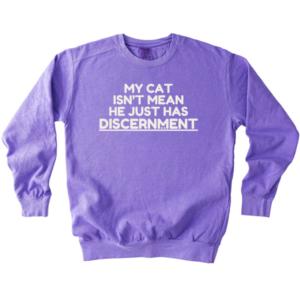 Discernment Sweatshirt - Rogue Cat Club