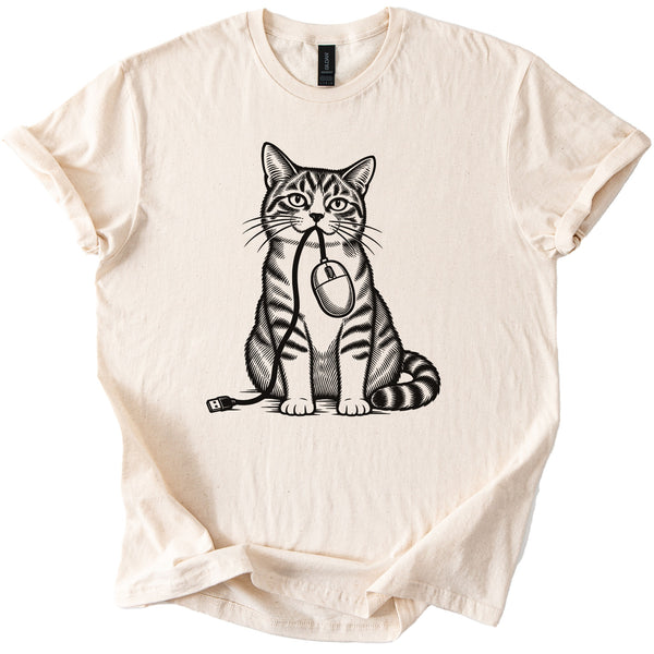 Cat & Mouse Tee - Rogue Cat Club