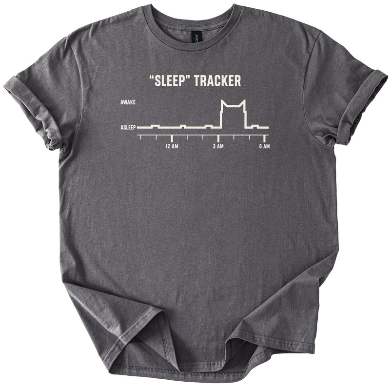 Sleep Tracker Tee - Rogue Cat Club