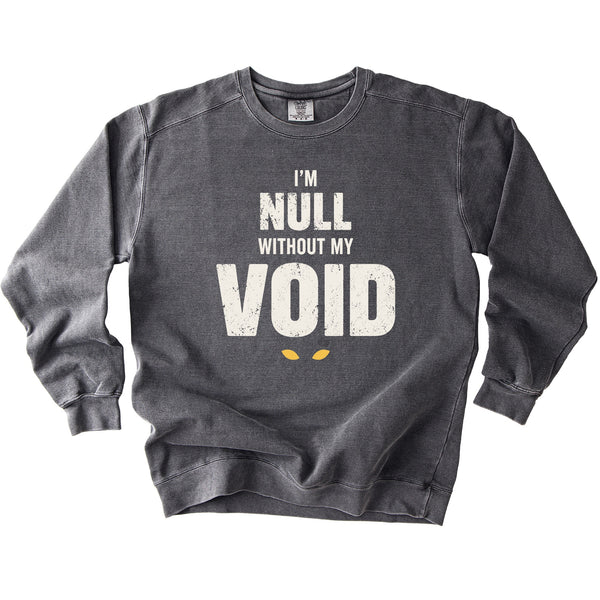 Null Void Sweatshirt - Rogue Cat Club