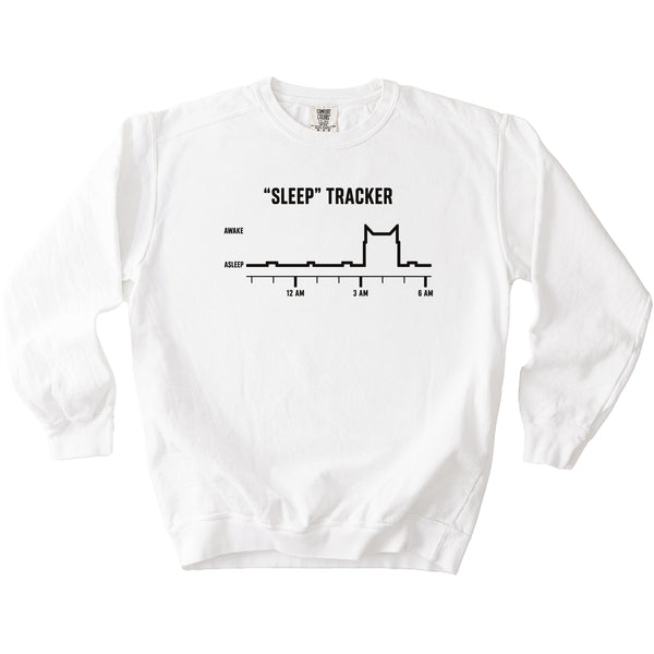 Sleep Tracker Sweatshirt - Rogue Cat Club
