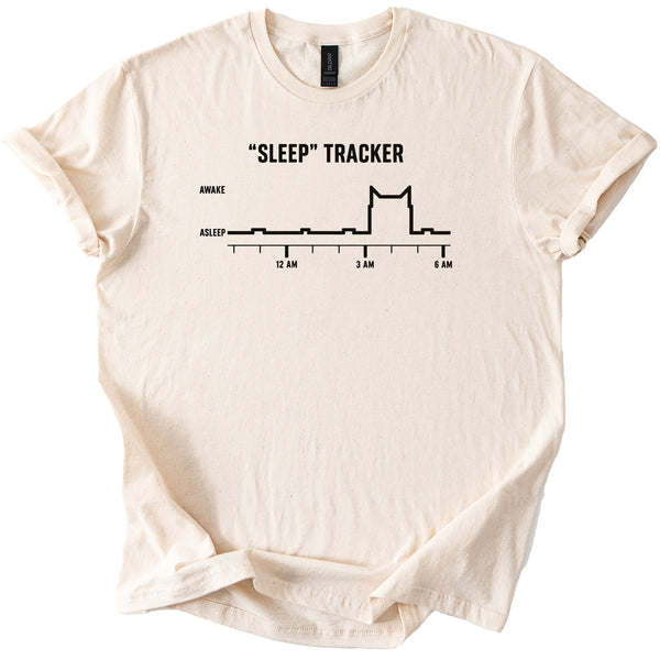 Sleep Tracker Tee - Rogue Cat Club