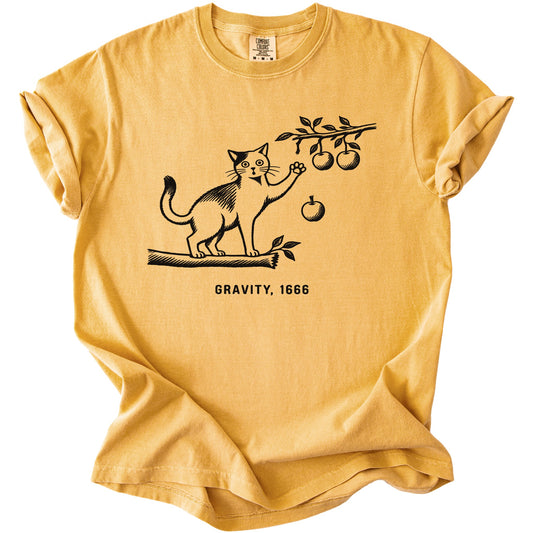 Newton Cat Tee - Rogue Cat Club