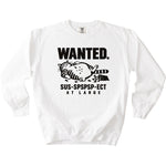Wanted At Large Sweatshirt - Rogue Cat Club