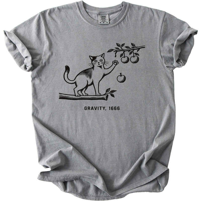 Newton Cat Tee - Rogue Cat Club