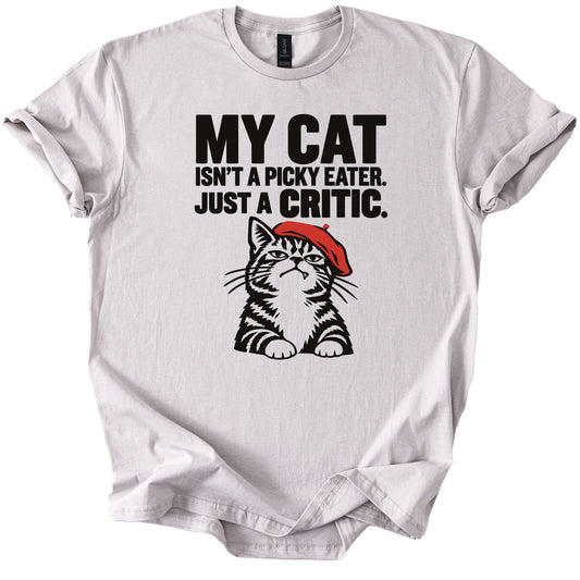 Just A Critic Tee - Rogue Cat Club