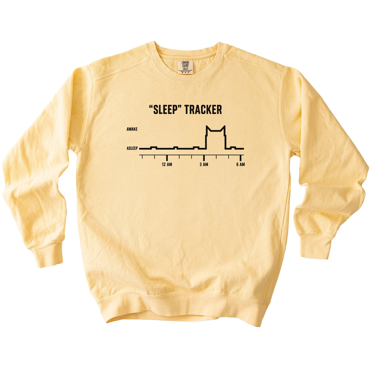 Sleep Tracker Sweatshirt - Rogue Cat Club