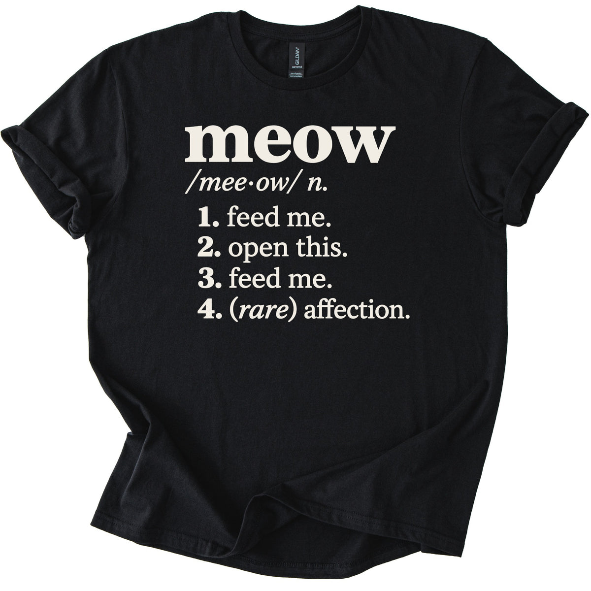 Meow Definition Tee - Rogue Cat Club