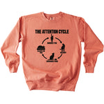 Attention Cycle Sweatshirt - Rogue Cat Club