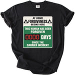 0000 Days Forgiven Tee - Rogue Cat Club