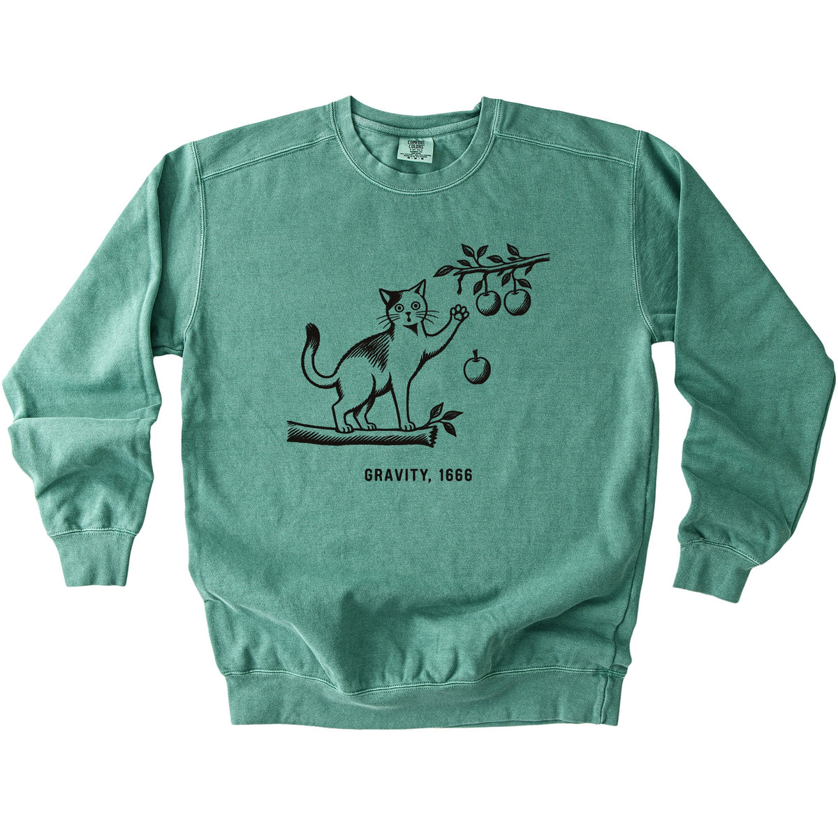 Newton Cat Sweatshirt - Rogue Cat Club
