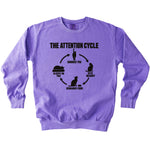 Attention Cycle Sweatshirt - Rogue Cat Club