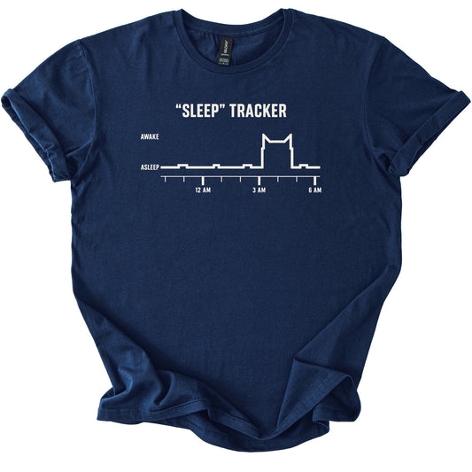 Sleep Tracker Tee - Rogue Cat Club