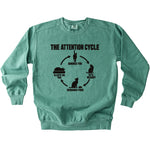Attention Cycle Sweatshirt - Rogue Cat Club