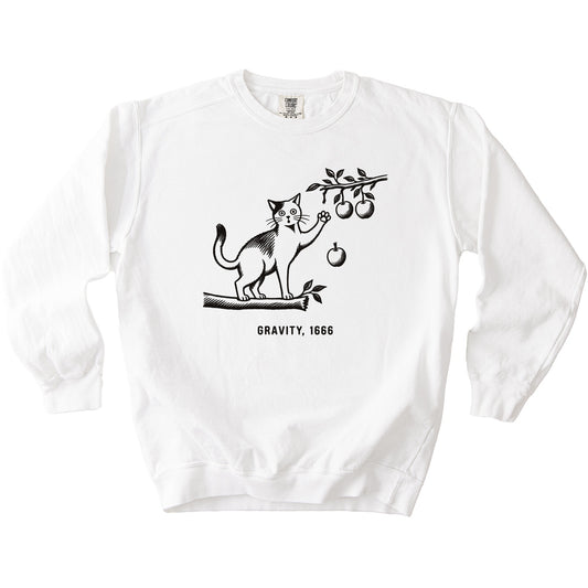 Newton Cat Sweatshirt - Rogue Cat Club