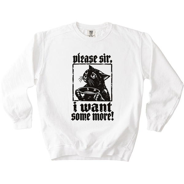 Please Sir Sweatshirt - Rogue Cat Club