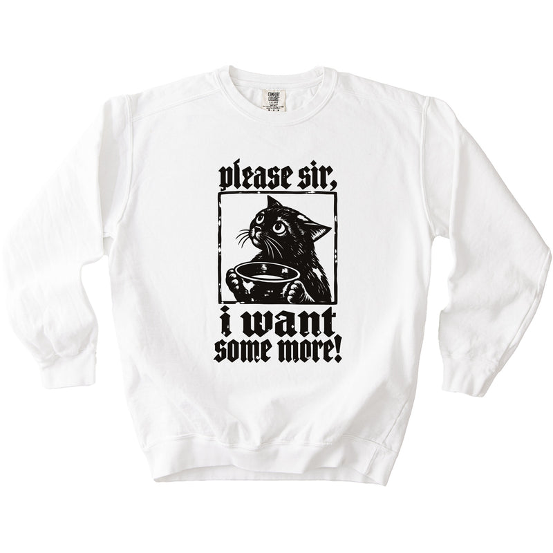 Please Sir Sweatshirt - Rogue Cat Club