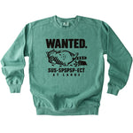 Wanted At Large Sweatshirt - Rogue Cat Club