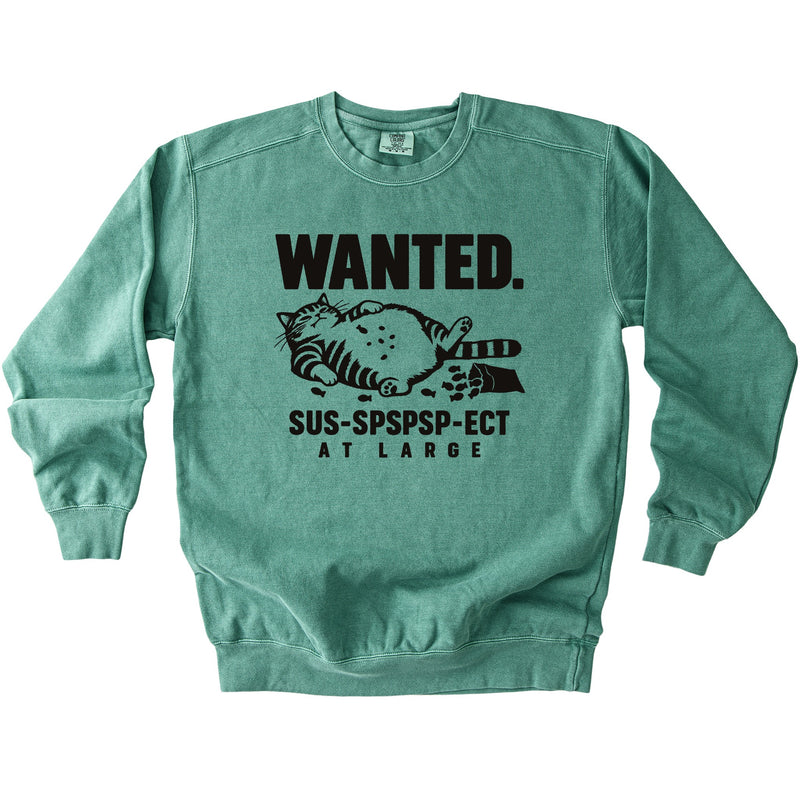 Wanted At Large Sweatshirt - Rogue Cat Club