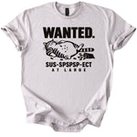 Wanted At Large Tee - Rogue Cat Club