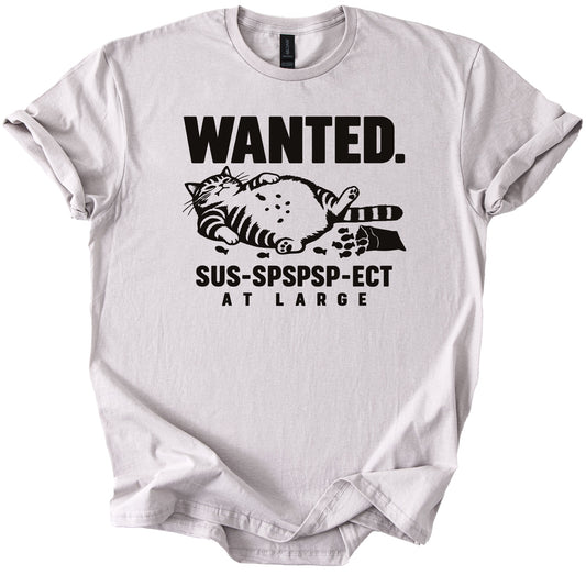 Wanted At Large Tee - Rogue Cat Club
