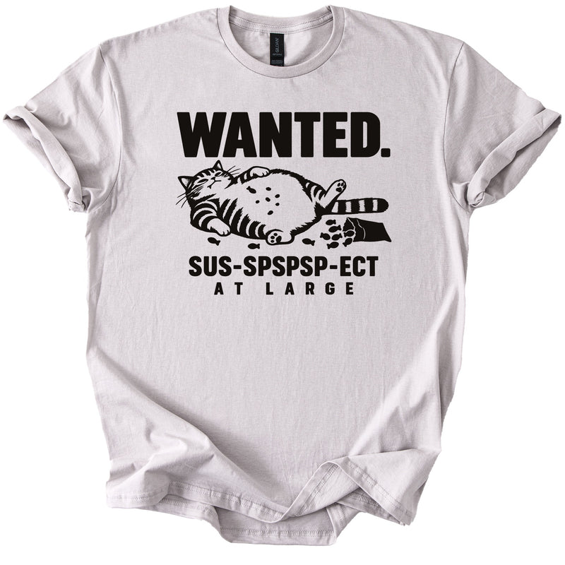 Wanted At Large Tee - Rogue Cat Club