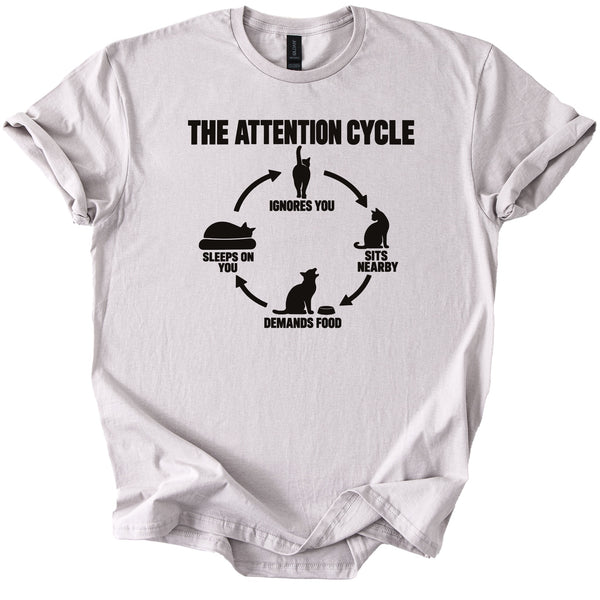 Attention Cycle Tee - Rogue Cat Club