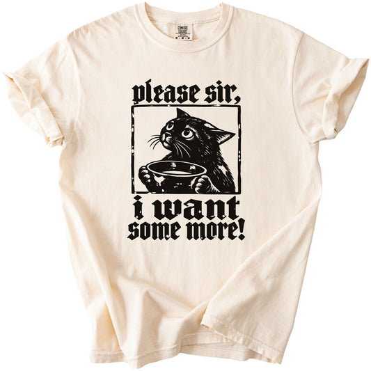 Please Sir Tee - Rogue Cat Club