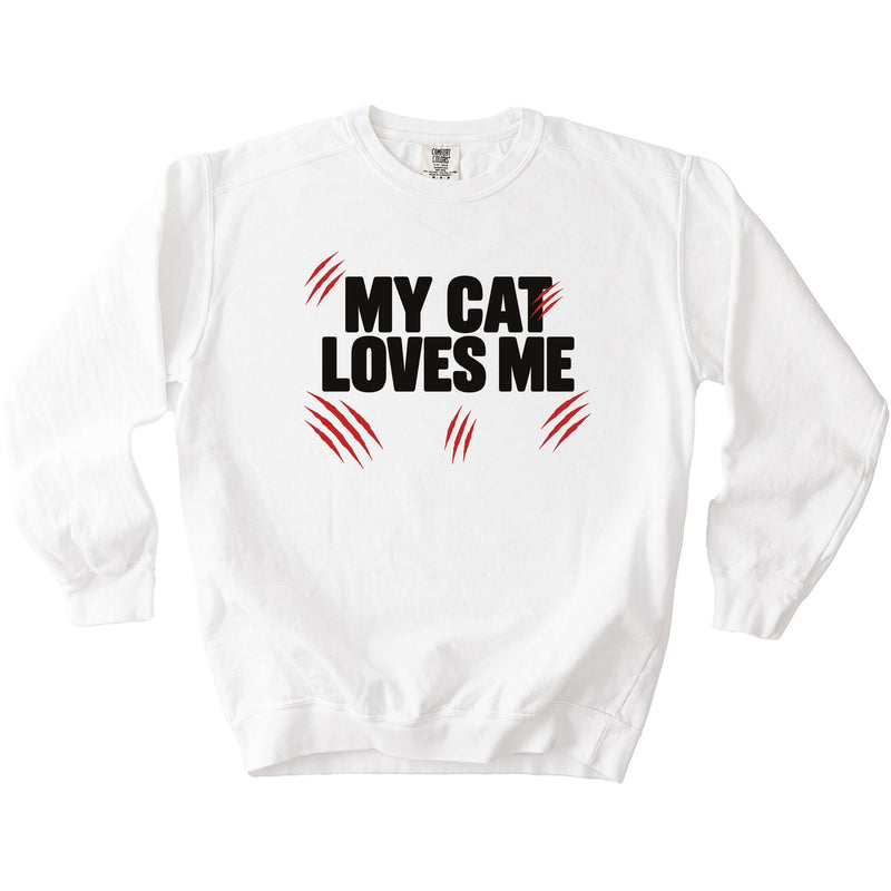 Love Scratches Sweatshirt - Rogue Cat Club