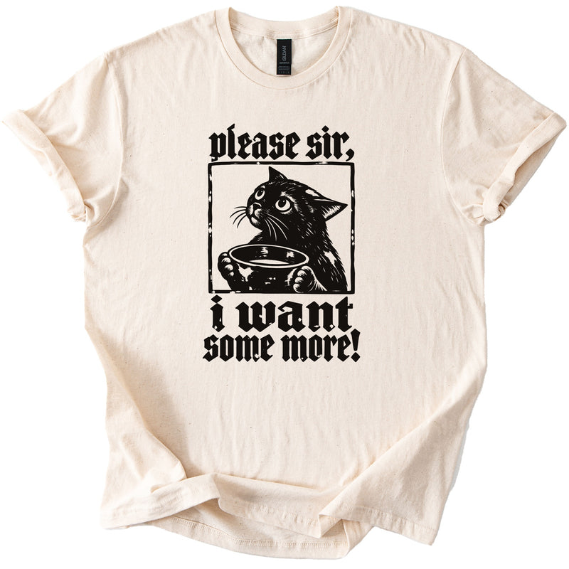 Please Sir Tee - Rogue Cat Club