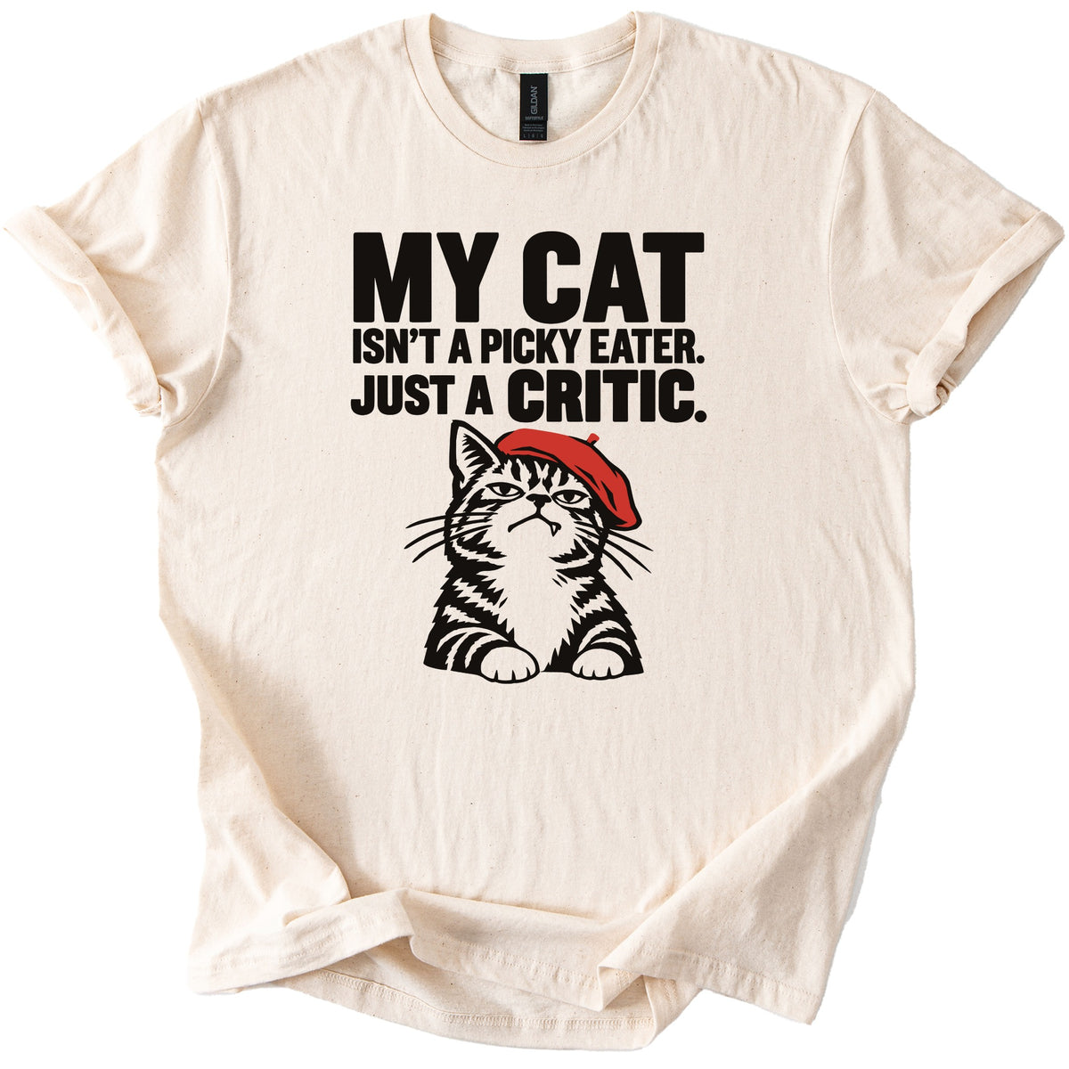 Just A Critic Tee - Rogue Cat Club