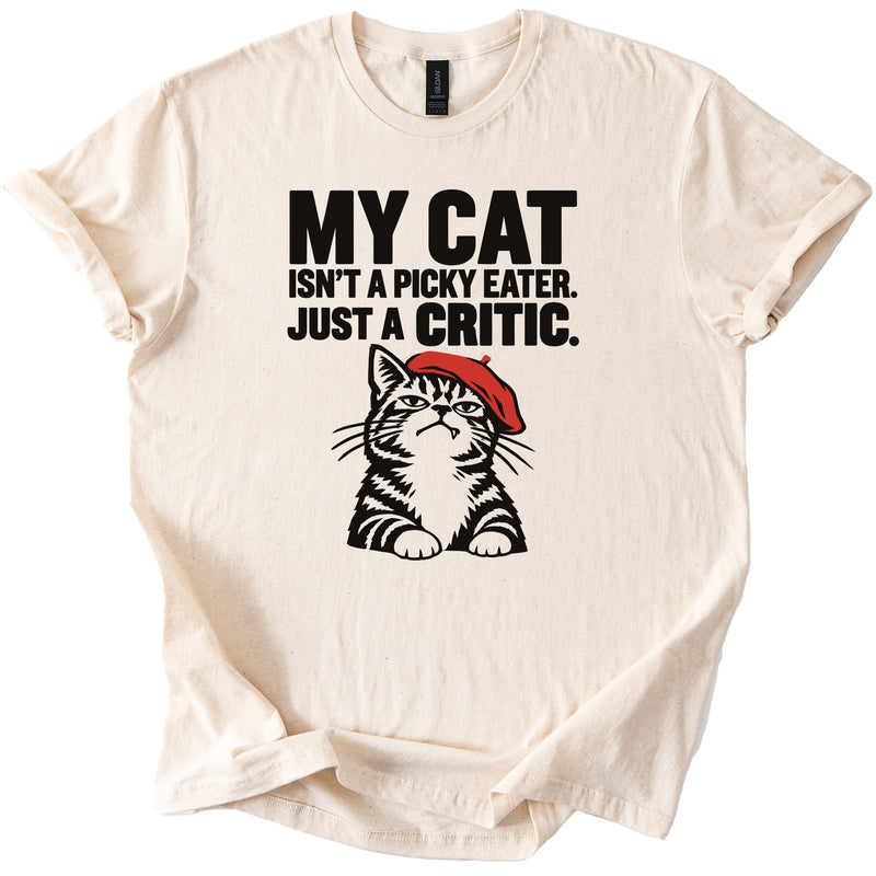 Just A Critic Tee - Rogue Cat Club