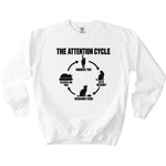 Attention Cycle Sweatshirt - Rogue Cat Club