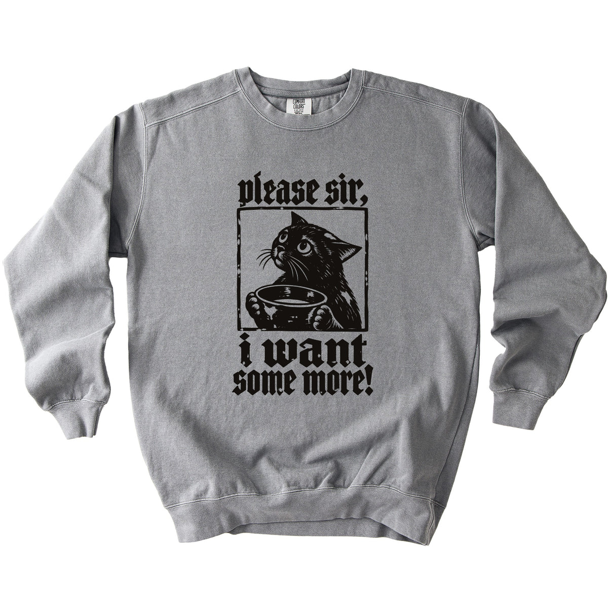 Please Sir Sweatshirt - Rogue Cat Club