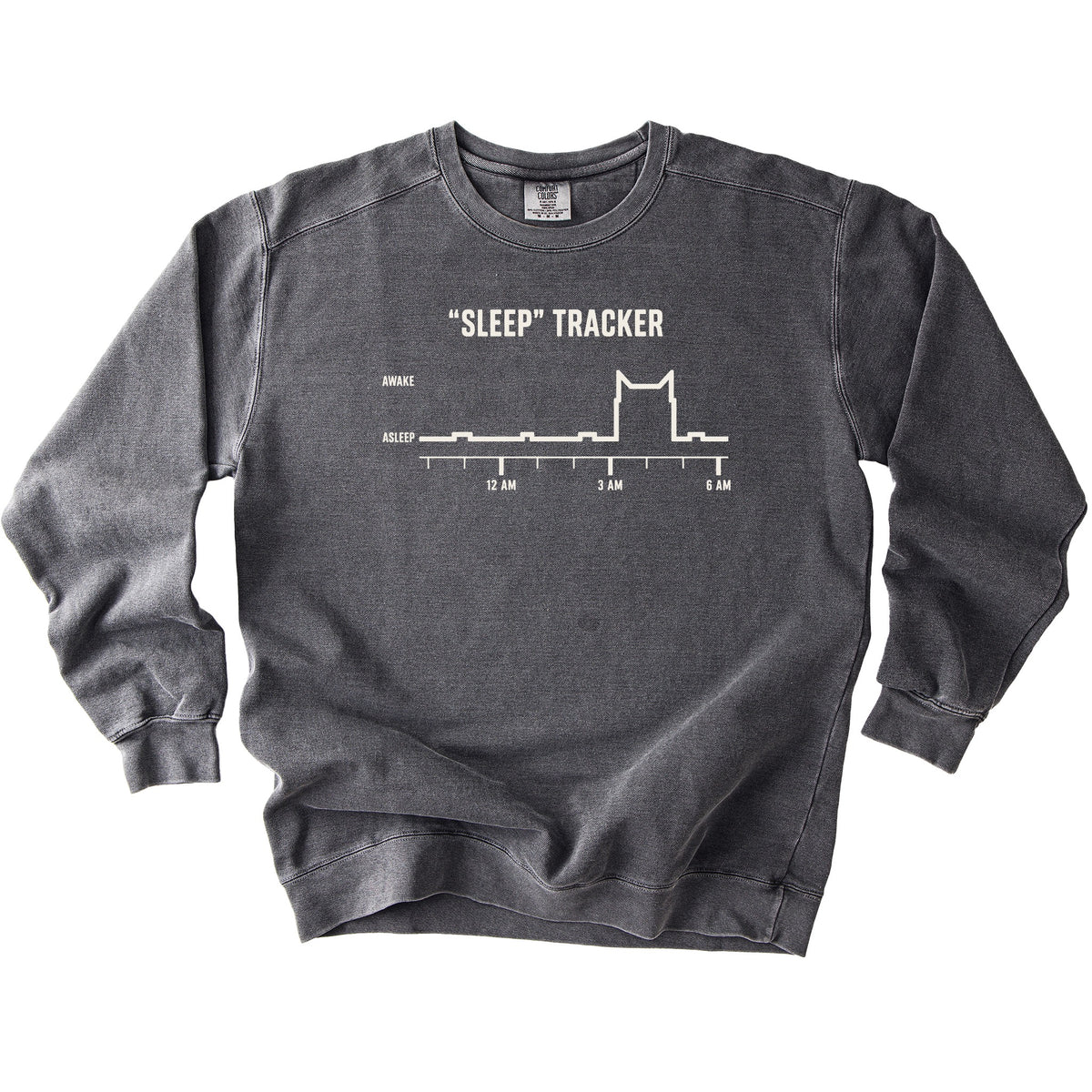 Sleep Tracker Sweatshirt - Rogue Cat Club