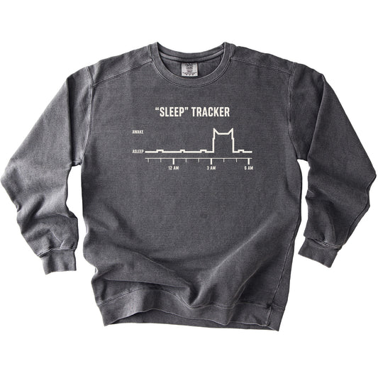 Sleep Tracker Sweatshirt - Rogue Cat Club