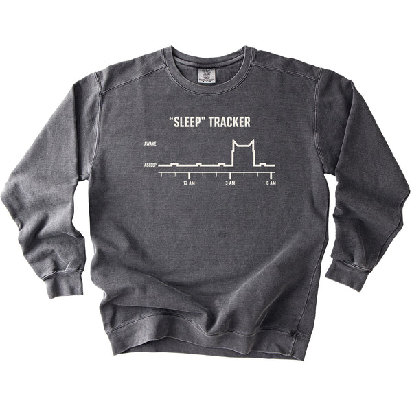 Sleep Tracker Sweatshirt - Rogue Cat Club