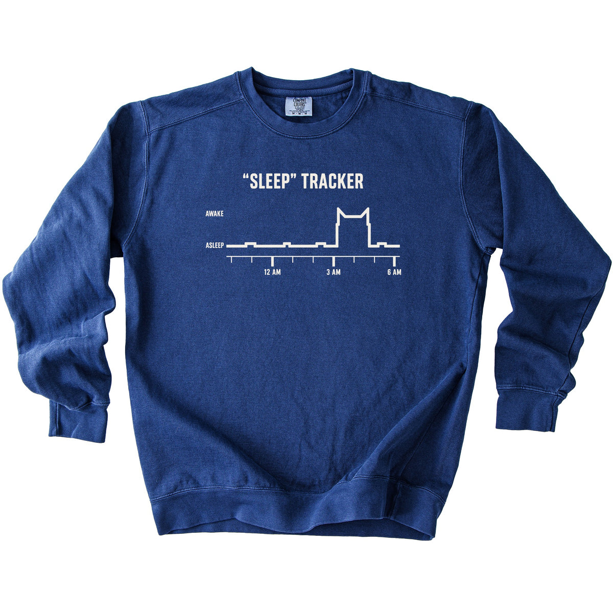 Sleep Tracker Sweatshirt - Rogue Cat Club