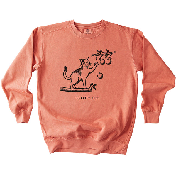 Newton Cat Sweatshirt - Rogue Cat Club